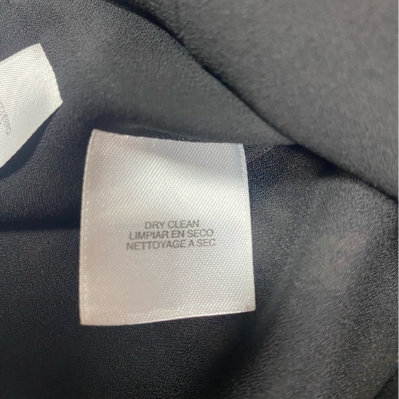 Jibes New York Lined Floral Sleeveless Black and Red Women's Top Size 8 - Picture 5 of 5